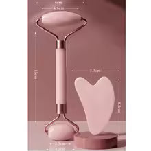 NOSRAC Sculpt & Glow Facial Roller & Gua Sha Set